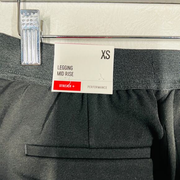 NEW! Express Zip Fly Legging Mid Rise Office Career Casual Black - XS - Picture 5 of 6